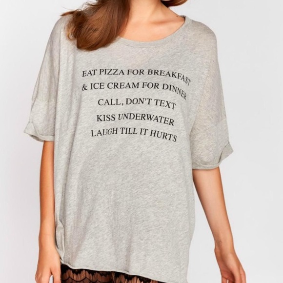 WILDFOX Day-Off List Tee - Picture 1 of 5